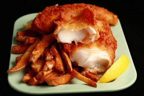 Fried Fish And Fries Plate