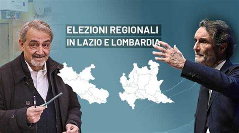 Elezioni Regionali 2023 Lazio E Lombardia Al Centrodestra