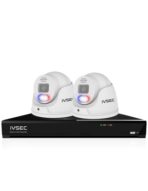 Ivsec 12mp 6k Ai 2tb 8ch 2x1250d Dome Cameras Uhd Nvr Cctv Security System