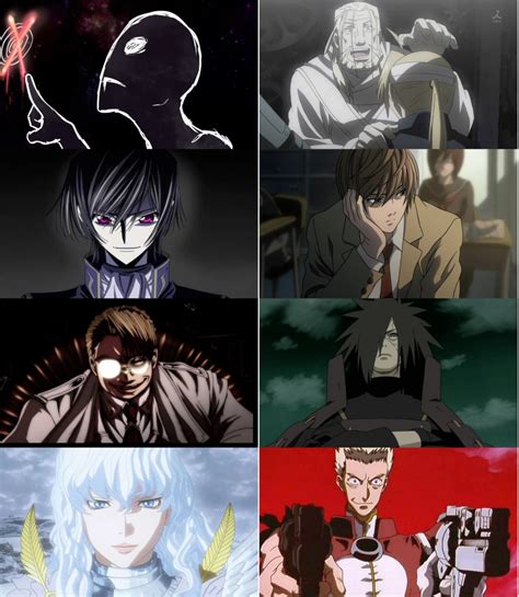 Anime Evil Characters