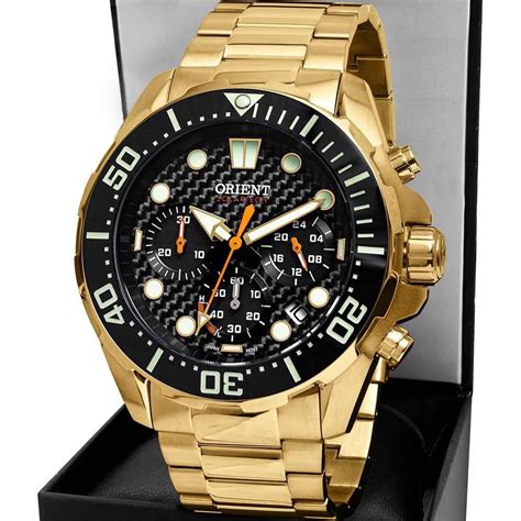 Relógio Orient Masculino Cronógrafo SolarTech MGSSC057P1KX Moment