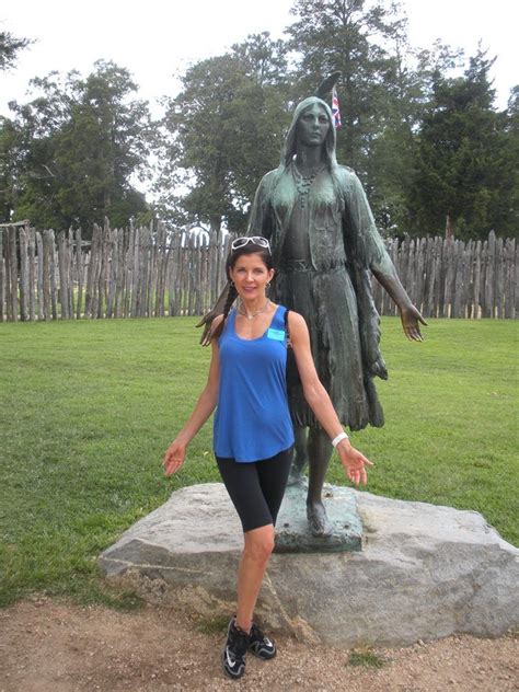 Pocahontas statue at Jamestown