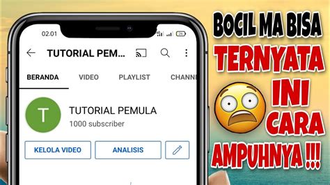 Sudah Saya Bongkar Trik Ampuh Cara Menambah Subscriber Youtube Aman