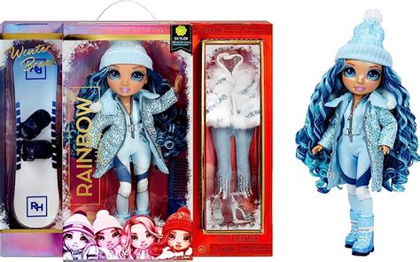 Rainbow High Winter Break Ruby Anderson - Red Fashion Doll Playset With ...