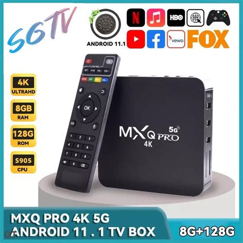 Mua Tv box mxq pro android tv box 4k 5g Thông Minh Bàn Phím mini