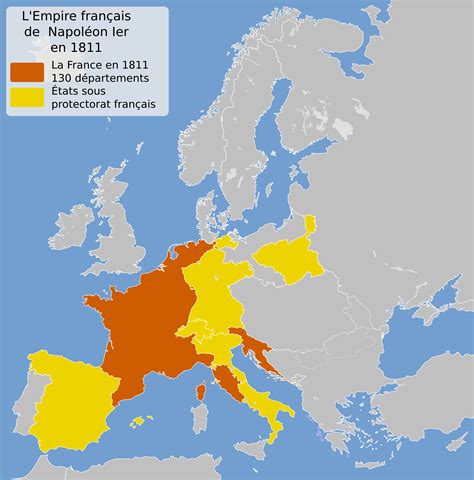 Napoleon Bonaparte Empire Map - vrogue.co