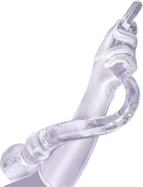 Plug Anal En Silicone Cristal Sextoy Extra Long Butt Plug Avec Ventouse