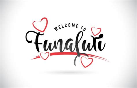 Uganda Welcome To Word Text With Handwritten Font And Red Hearts Square