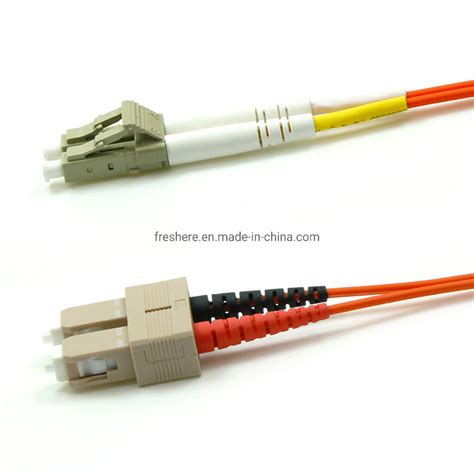 Fc Lc Sc Upc Multimode G651 Optic Fiber Patch Cord Jumper Cable Simplex Cable Fibre Optique