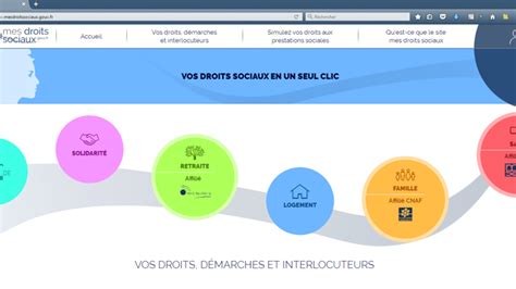 Simplification Tous Vos Droits Sociaux En Un Clic