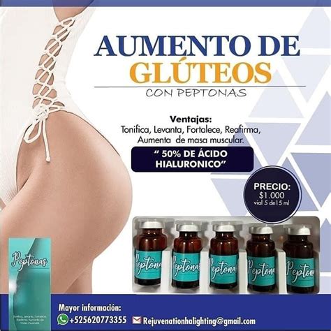 AUMENTO DE GLÚTEOS CON PEPTONAS Body hair removal Beauty treatments