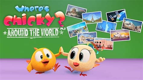 Amazon Where S Chicky Around The World Pt Aur Lia Sellier