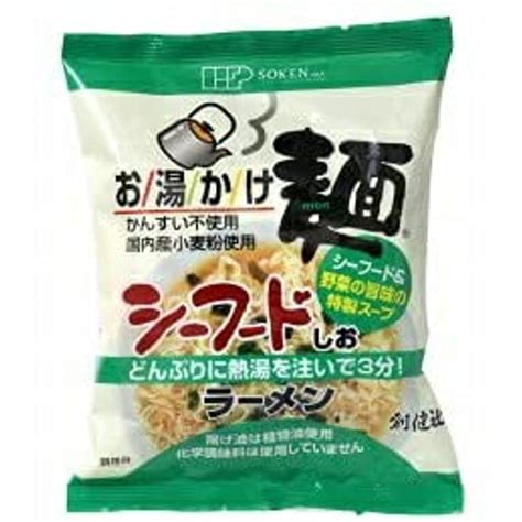 創健社 お湯かけ麺 シーフードしおラーメン 73g×4個 インスタントラーメン 最安値・価格比較 Yahooショッピング｜口コミ