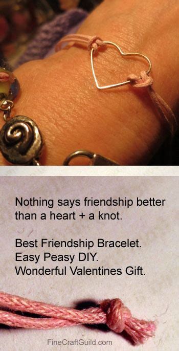 How To Make Heart Friendship Bracelets Lovely Valentine Gifts