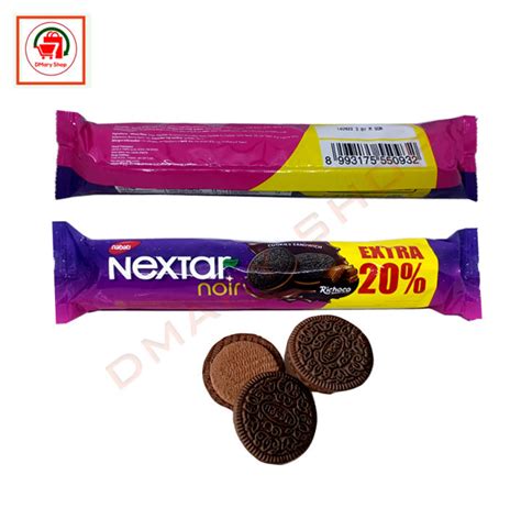 Nabati Nextar Noir Biskuit Sandwich Coklat Dengan Krim Coklat 161 Gram