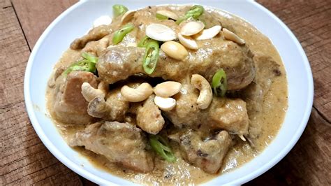 Shahi White Chicken Curry Recipe Best Chicken Gravy Azmi Food Youtube