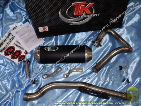 Linea De Escape TURBO KIT TK QUAD 4T OVAL Para YAMAHA RAPTOR Y WARRIOR 350