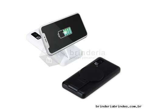 Power Bank 10 000mAh via Indução ou via Cabo PW14