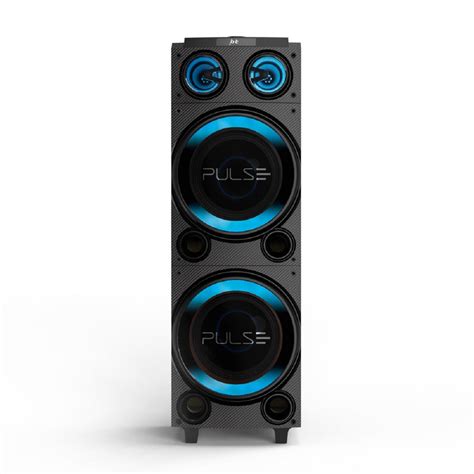 Caixa De Som Amplificada Bluetooth LED Pulse Double SP507 1800W