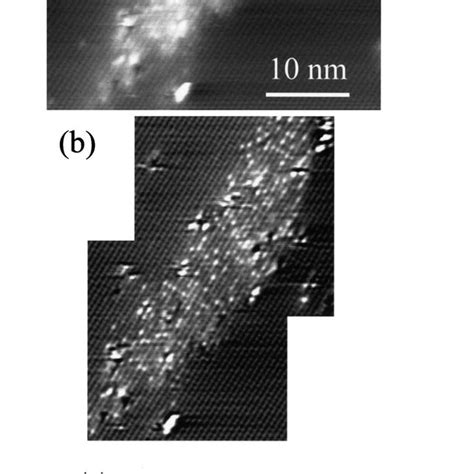 a 250 nm ϫ 80 nm STM image of HDE grown InGaAs QDs acquired at a