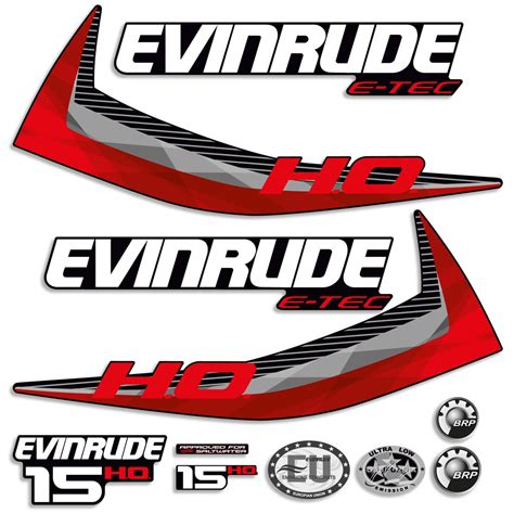 Evinrude Hp E Tec H O Graphite Cowling Outboard Engine