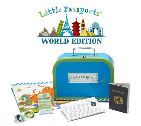 Give The T Of Global Adventure With Little Passports Subscription Nanny To Mommy