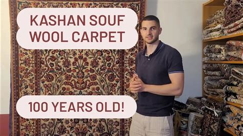 Antique Wool Souf Kashan Carpet Collectible Rugs Carpets Youtube