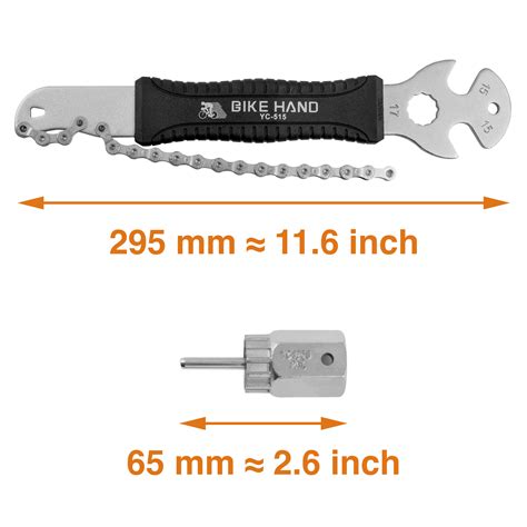 Bikehand Bike Shimano Hg Cassette Install Removal Tool Kit With Pedal Wrench 810007301990 Ebay