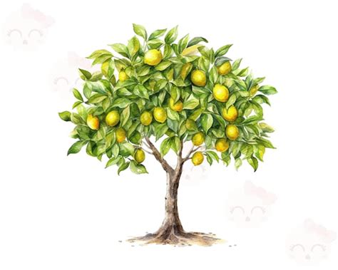 Lemon Tree Drawing