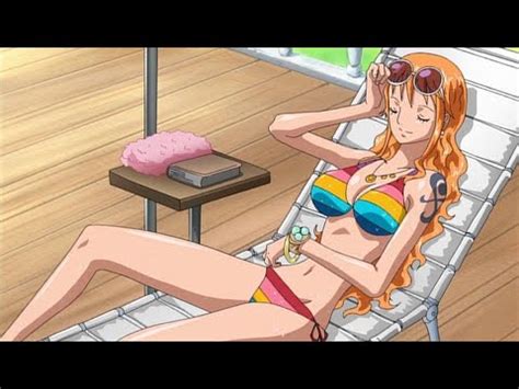 Nami Shows Off Her Hot Body In Bikini One Piece Film Z Glorious