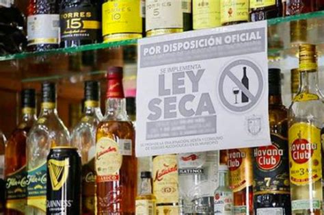 Se activa Ley Seca en todo el país por jornada electoral inicia este