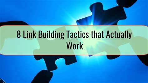 8 Link Building Tactics That Actually Work Esbo Seo