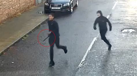 CCTV Footage Shows Killers Chasing 16 Year Old Rhamero West With Knife