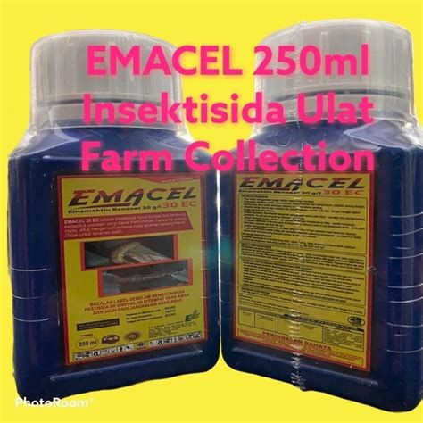 Insektisida Ulat EMACEL 30EC 250ml 250 Ml Racun Ulat Grayak Semua