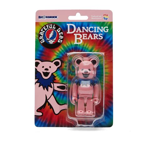 Medicom Grateful Dead Dancing Be Rbrick Pink 100 End Us