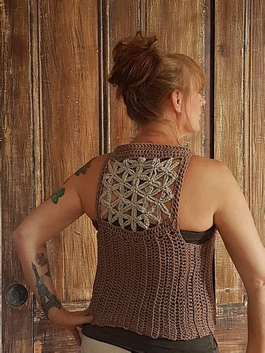 Ravelry Marvel Top Flower Of Life Pattern By Matinee Maya Imchum