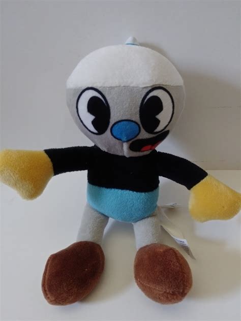 Cuphead Blue Cup Head Mug Man Fiesta Plush 7 Toy Etsy