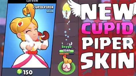 Valentines Cupid Piper Skin In Brawlstars Youtube