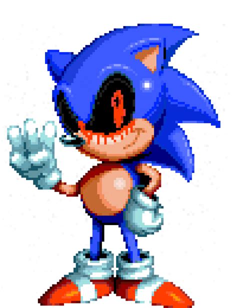 Pixilart Sonic Exe By I Cant Draw E