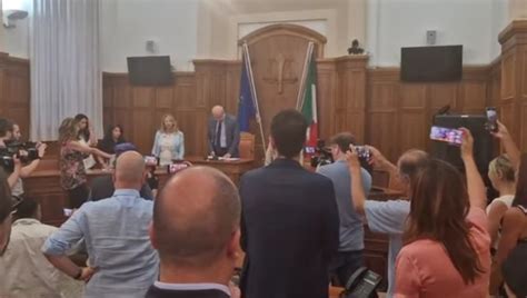 Il Presidente Roberti E I Venti Consiglieri Regionali Proclamati Eletti