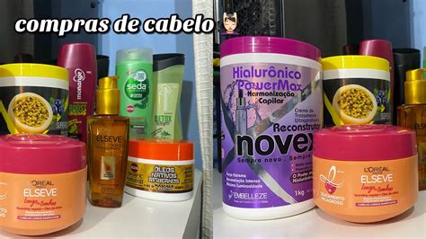 Compras Produtos De Cabelo Semana Da Beleza Guanabara Youtube