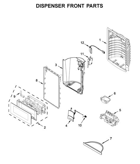 Official Kitchenaid Krmf706ebs01 Bottom Mount Refrigerator Parts