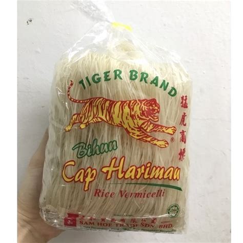 Bihun Cap Harimau Tiger Brand Rice Vermicelli 猛虎牌米粉 400g Shopee