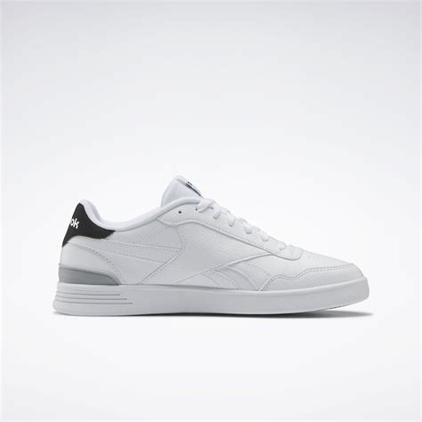 Reebok Court Advance Clip Shoes In Cloud White Core Black Pure Grey 3 Reebok Official Uk