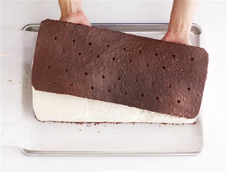 How To Make A Giant Ice Cream Sandwich Cake Food Network Ice Cream