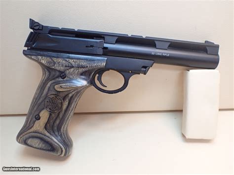 Smith And Wesson Model 22a 1 22lr 5 5 Barrel Semi Automatic Target Pistol For Sale