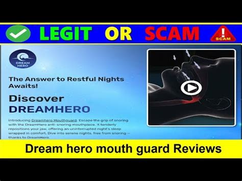 Dream Hero Mouth Guard Reviews With Proof Scam Or Legit Dream