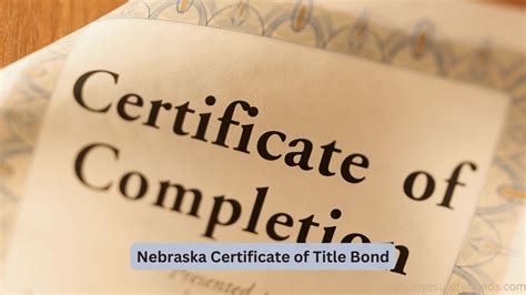 Unlocking Ownership The Nebraska Certificate Of Title Bond Surety Bonds By Axcess