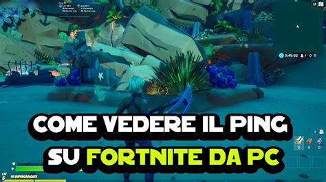 Come Vedere Il Ping Su Fortnite Da Pc Youtube