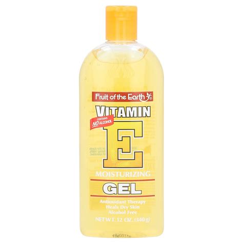 Fruit Of The Earth Vitamin E Skin Care Gel 12 Oz